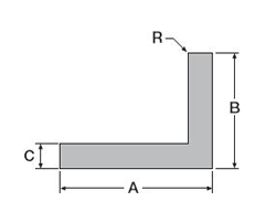 Angle Unequal Leg Diagram