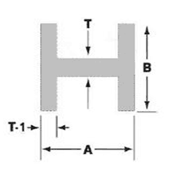 H-Beam Sharp Corners