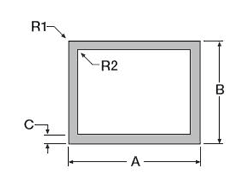 Rectangular Tubing diagram