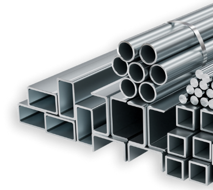 aluminum bars and tubing